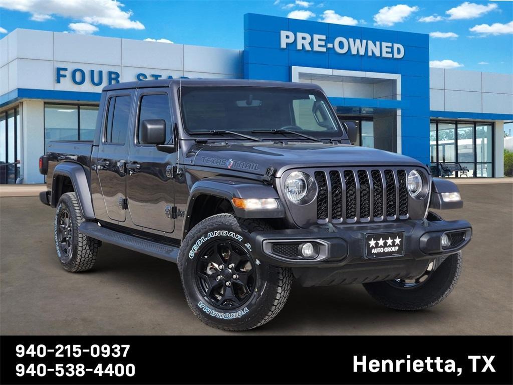 used 2021 Jeep Gladiator car, priced at $27,447