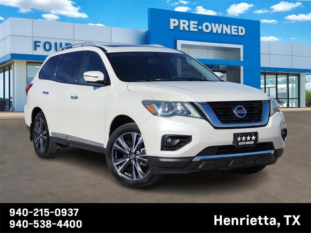 used 2018 Nissan Pathfinder car, priced at $12,889