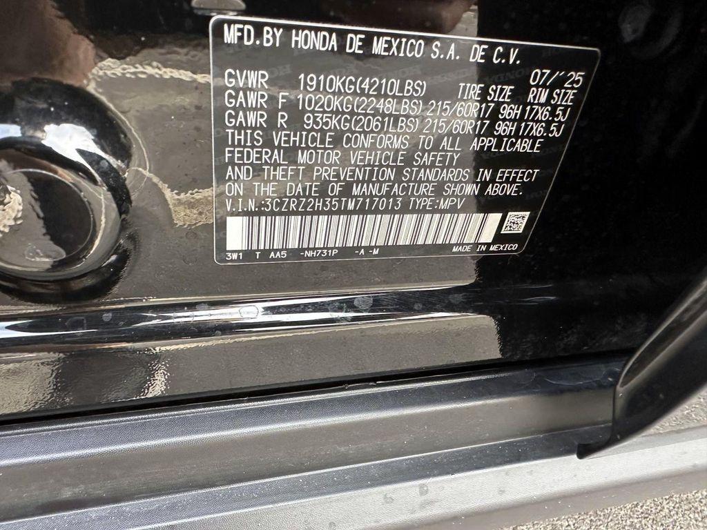 used 2026 Honda HR-V car, priced at $27,995