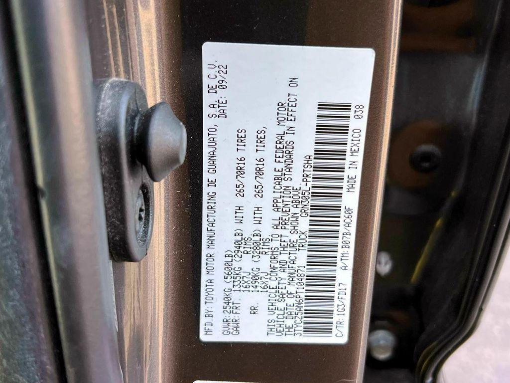 used 2023 Toyota Tacoma car, priced at $37,999