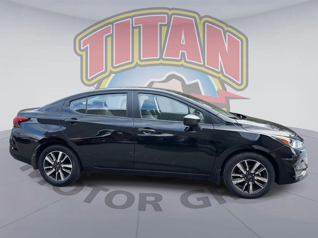 used 2024 Nissan Versa car, priced at $16,489