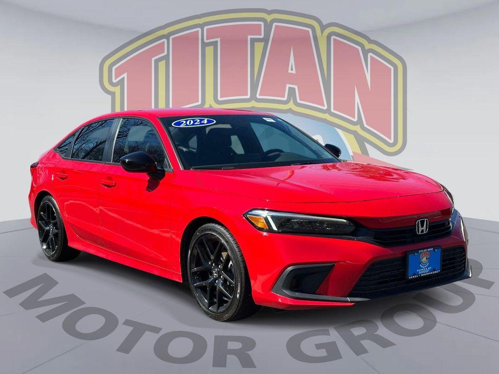 used 2024 Honda Civic car, priced at $22,888