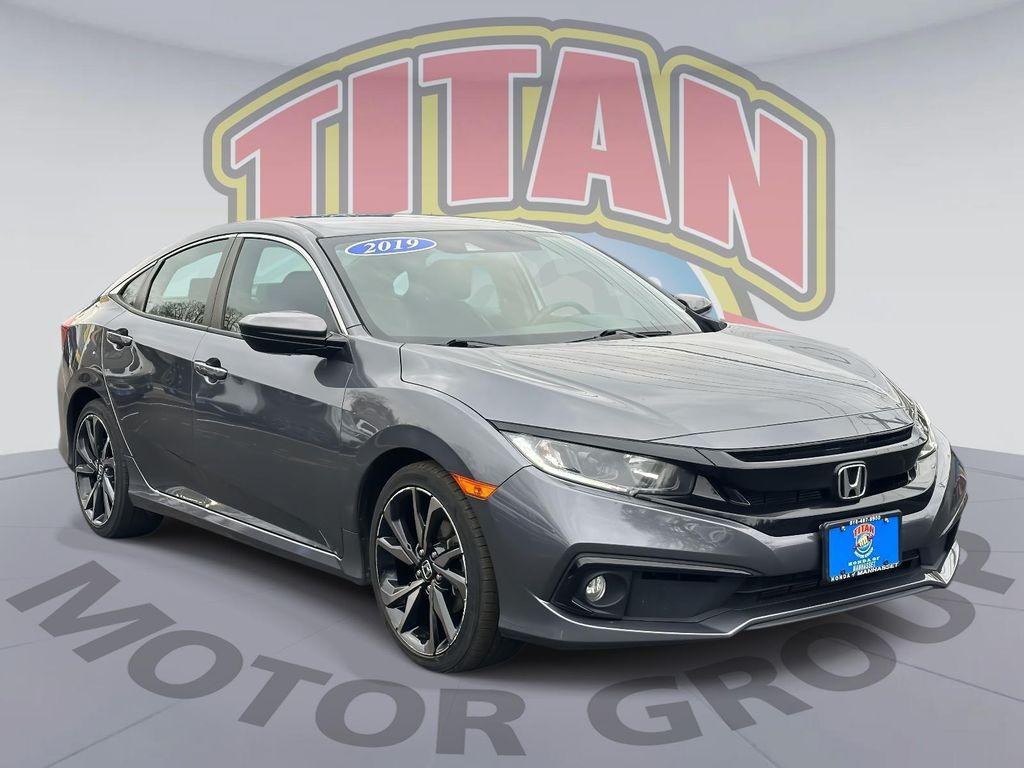 used 2019 Honda Civic car, priced at $17,999