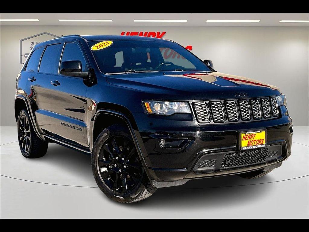 used 2021 Jeep Grand Cherokee car, priced at $19,500