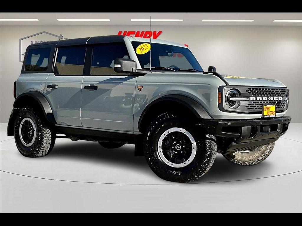 used 2023 Ford Bronco car, priced at $48,600