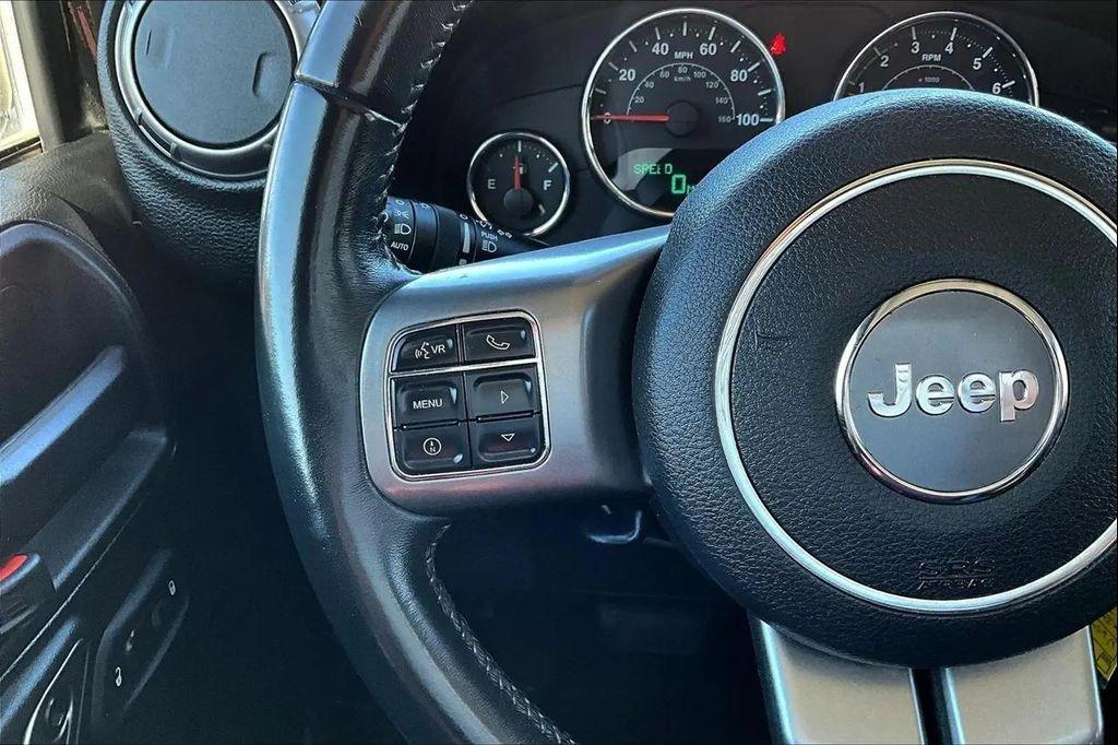 used 2018 Jeep Wrangler JK Unlimited car, priced at $23,500