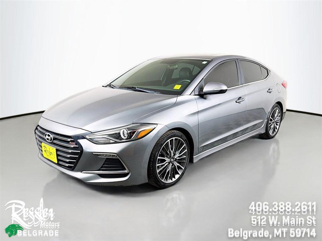 used 2018 Hyundai Elantra car, priced at $13,990