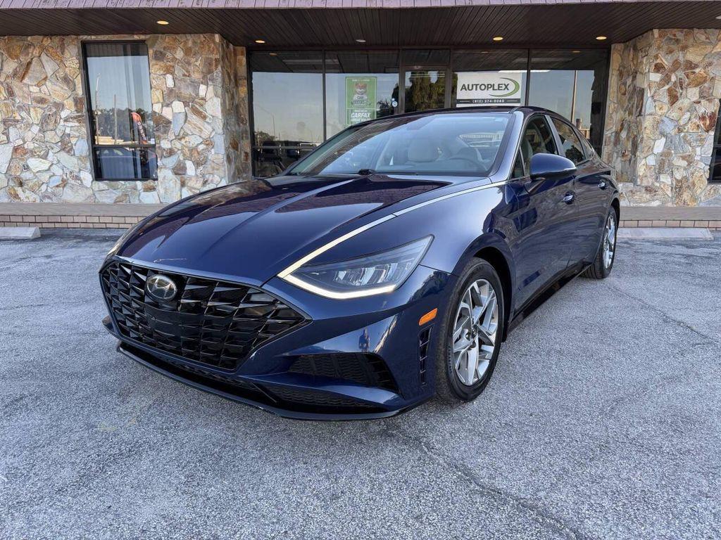 used 2021 Hyundai Sonata car, priced at $17,998