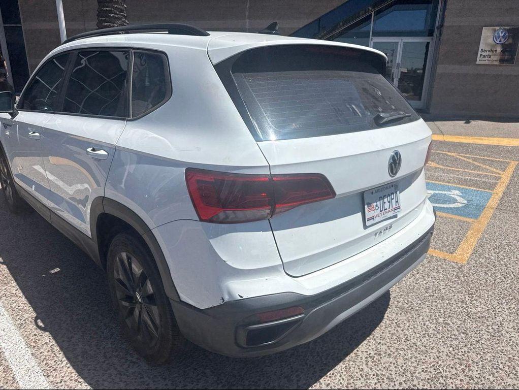 used 2023 Volkswagen Taos car, priced at $17,139