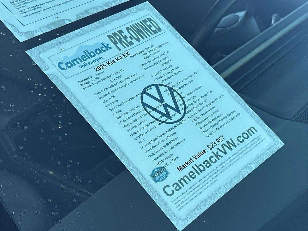 used 2025 Kia K4 car, priced at $22,997