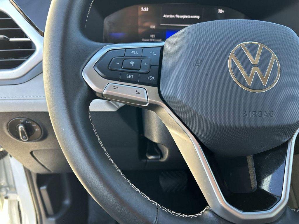 used 2025 Volkswagen Taos car, priced at $23,952
