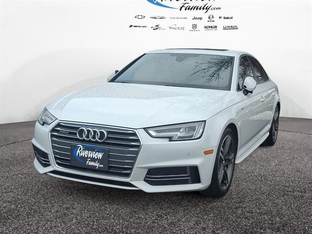 used 2018 Audi A4 car, priced at $13,750