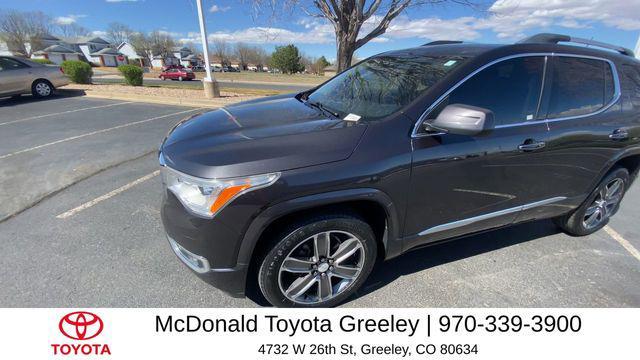 used 2017 GMC Acadia car, priced at $20,490