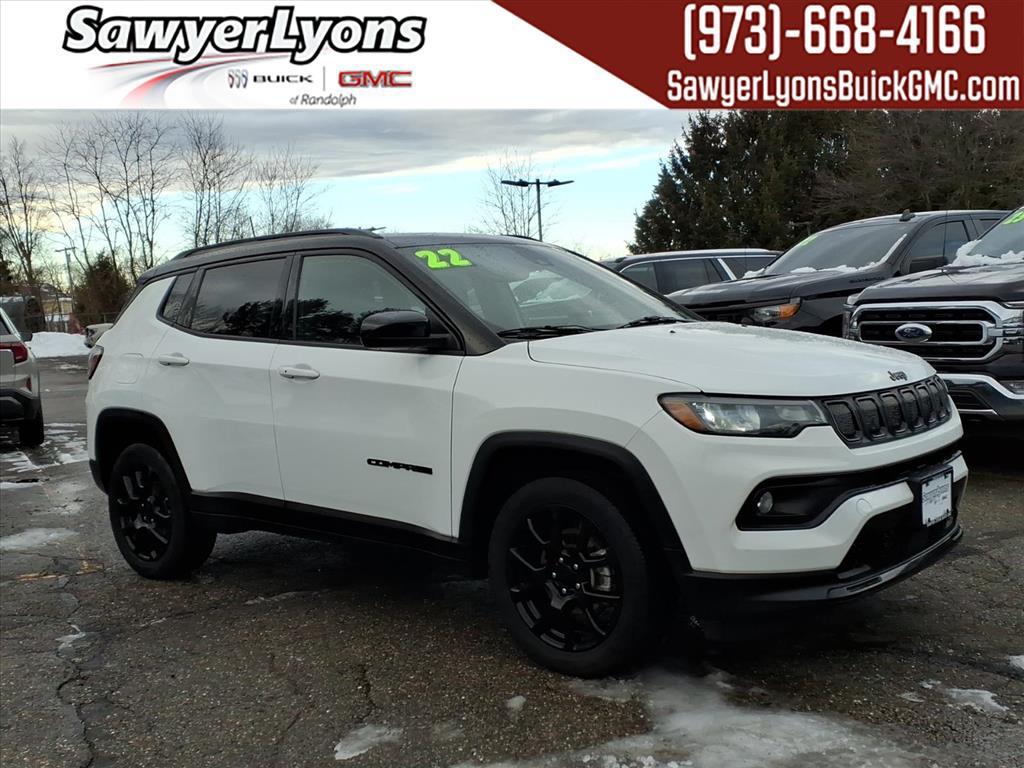 used 2022 Jeep Compass car, priced at $19,340