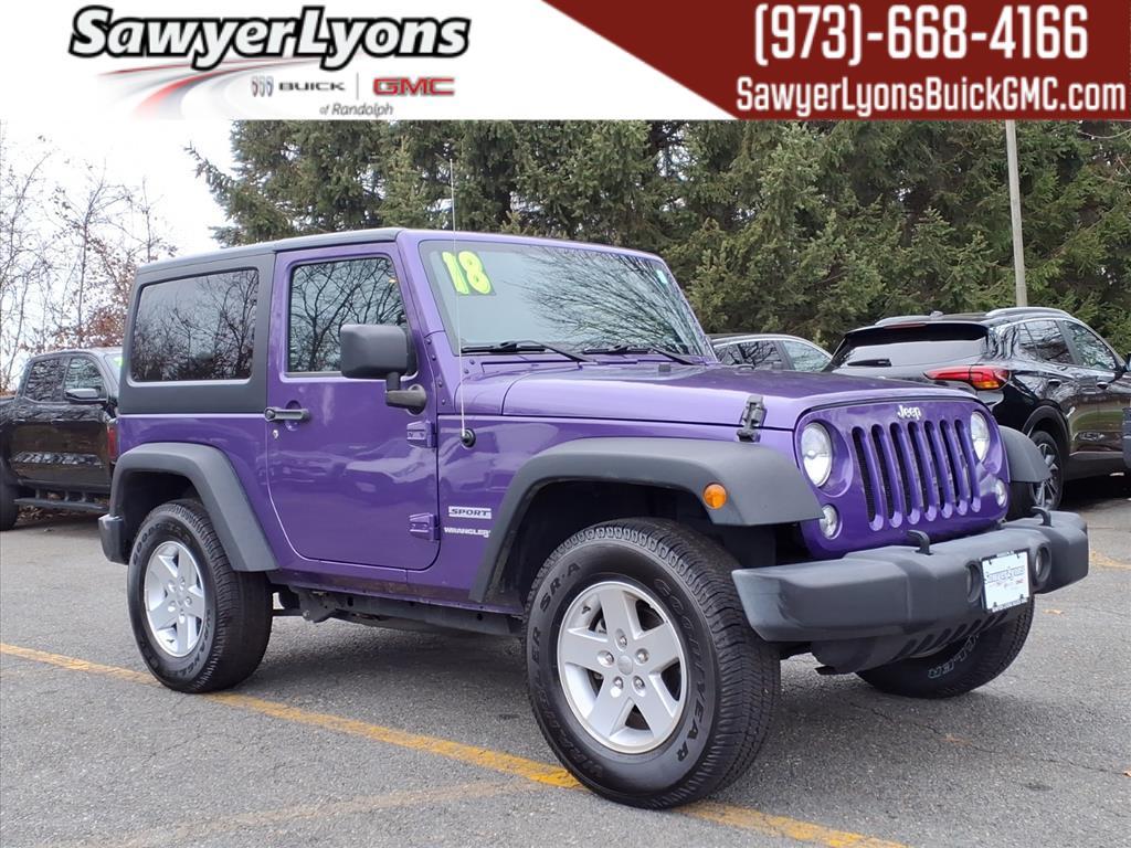 used 2018 Jeep Wrangler JK car, priced at $18,116