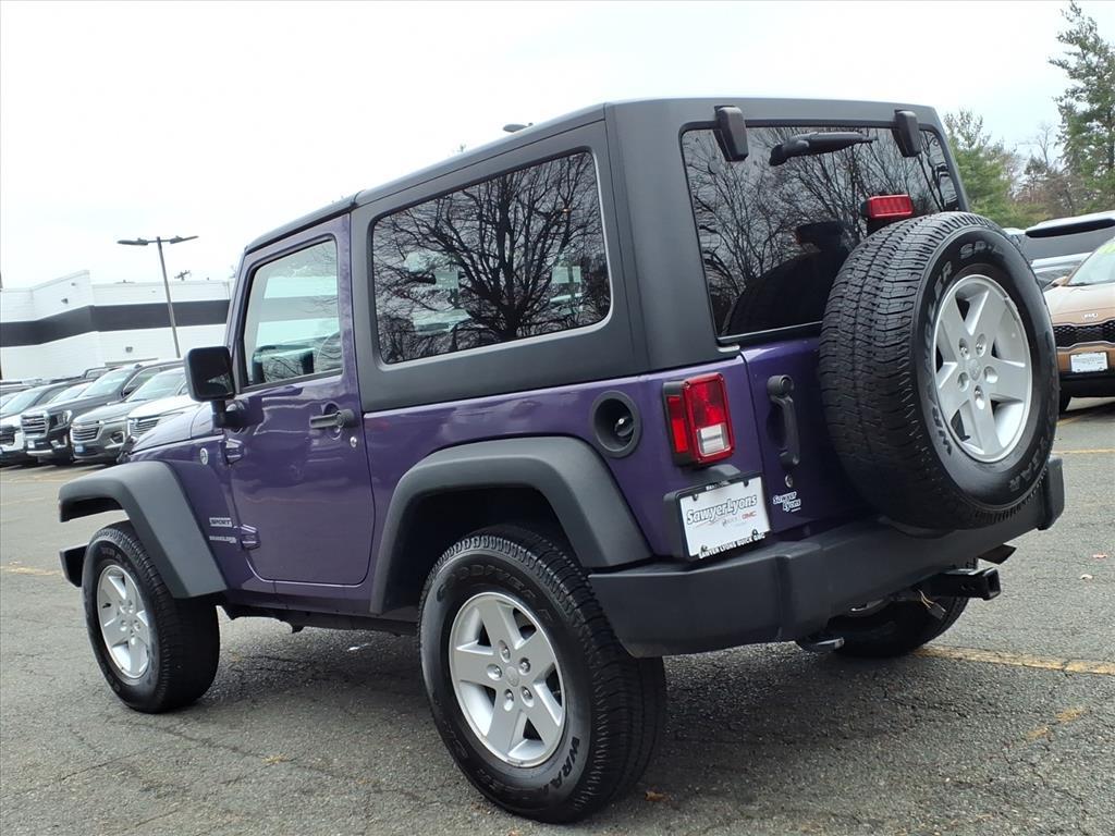 used 2018 Jeep Wrangler JK car, priced at $17,116