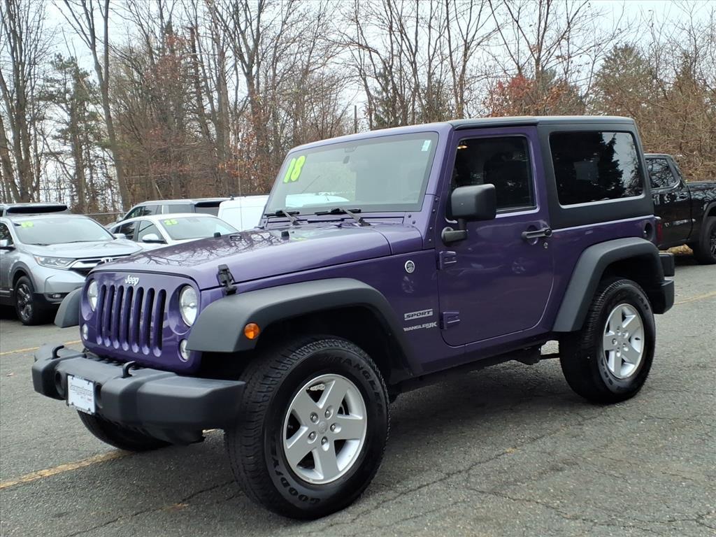 used 2018 Jeep Wrangler JK car, priced at $17,116