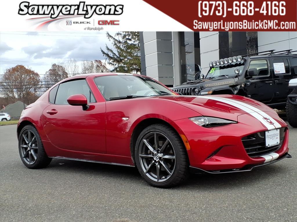 used 2017 Mazda MX-5 Miata RF car, priced at $21,112