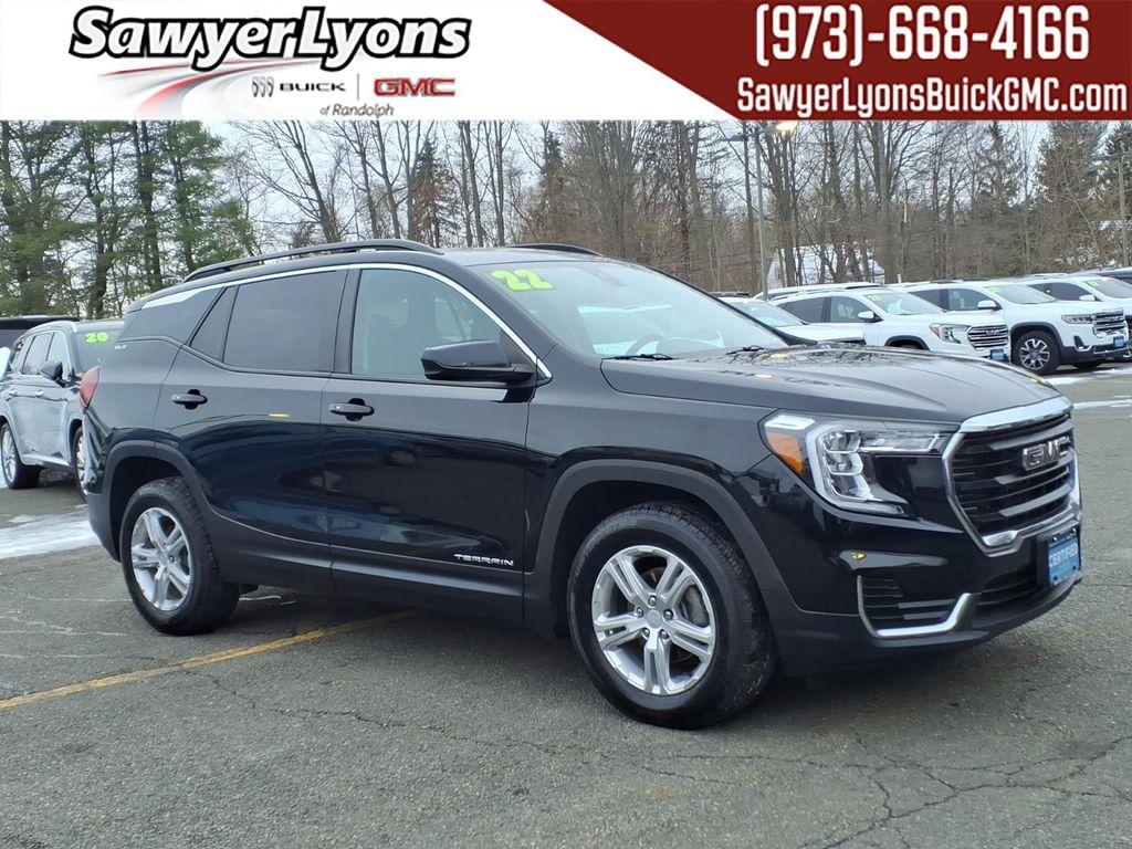 used 2022 GMC Terrain car, priced at $18,142