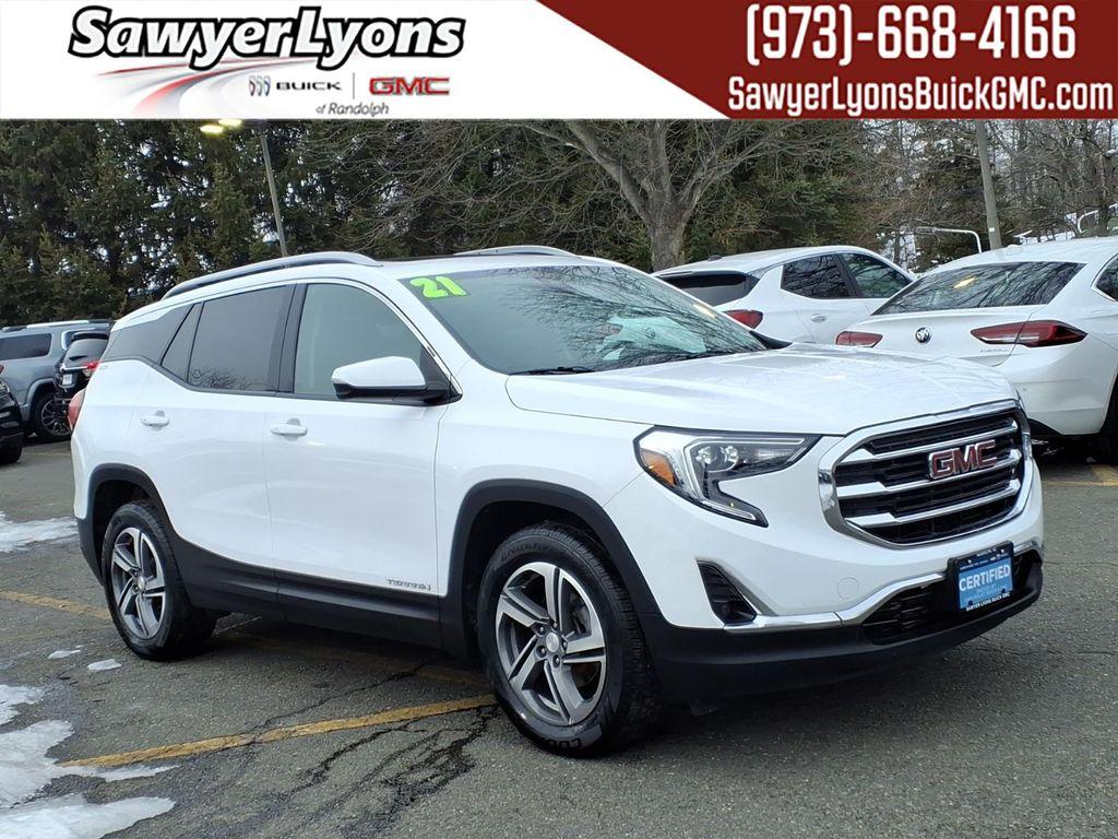 used 2021 GMC Terrain car, priced at $20,834
