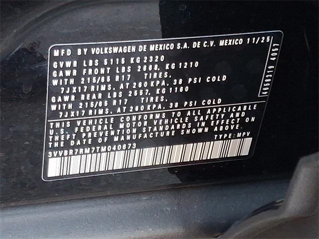 new 2026 Volkswagen Tiguan car, priced at $35,072