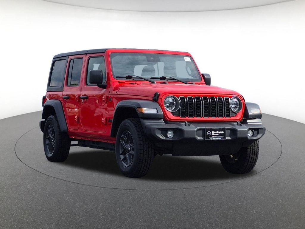 used 2025 Jeep Wrangler car, priced at $31,390