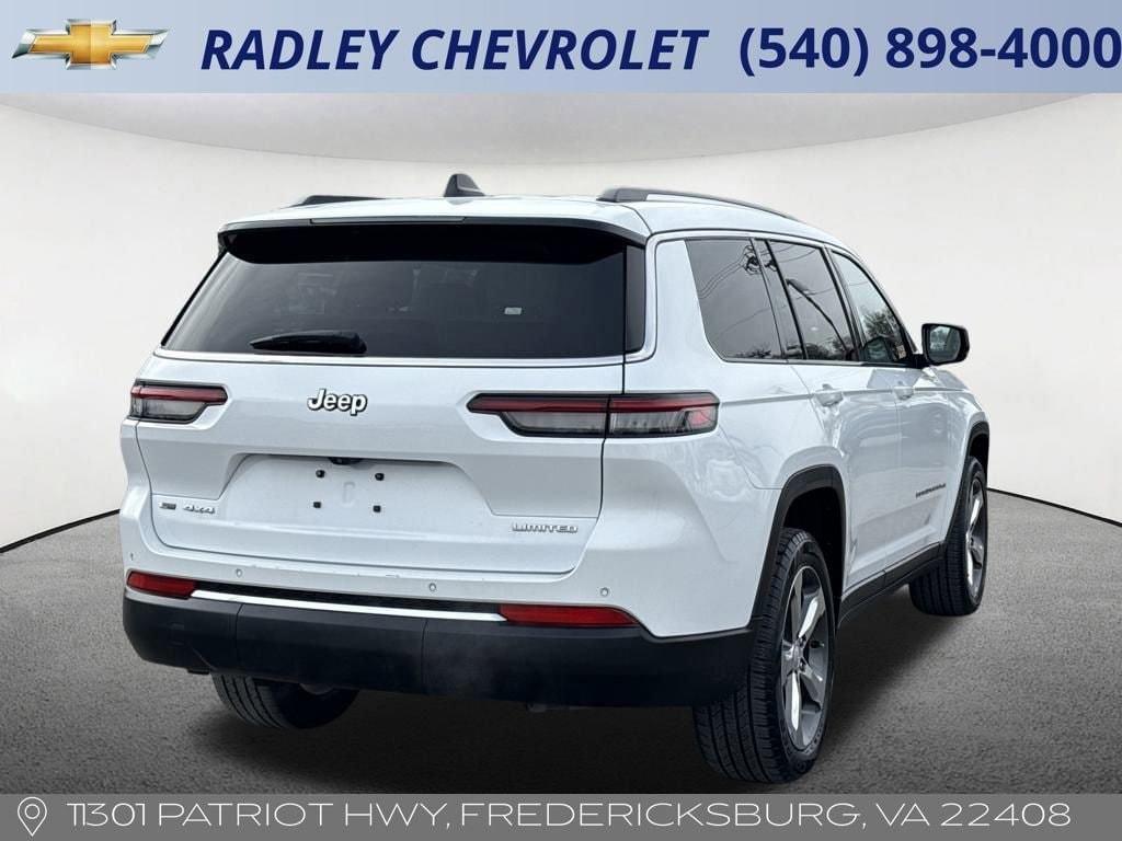 used 2021 Jeep Grand Cherokee L car, priced at $25,000