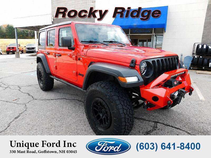 used 2021 Jeep Wrangler Unlimited car, priced at $39,977