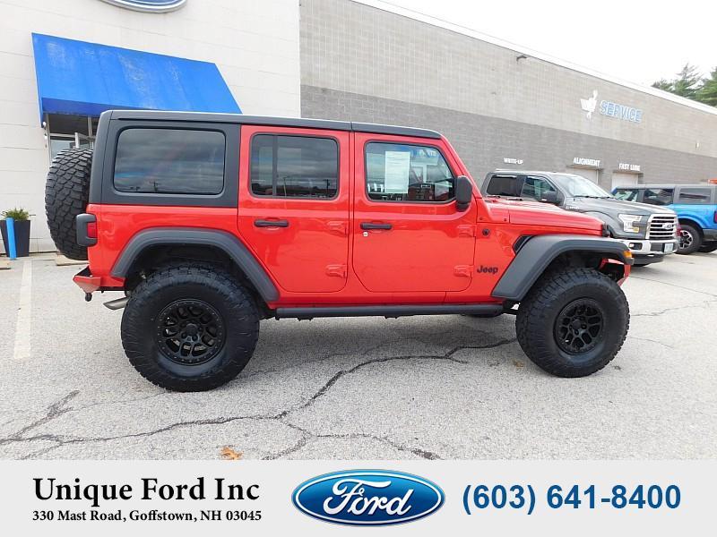 used 2021 Jeep Wrangler Unlimited car, priced at $39,977