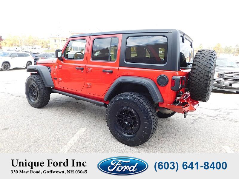 used 2021 Jeep Wrangler Unlimited car, priced at $39,977