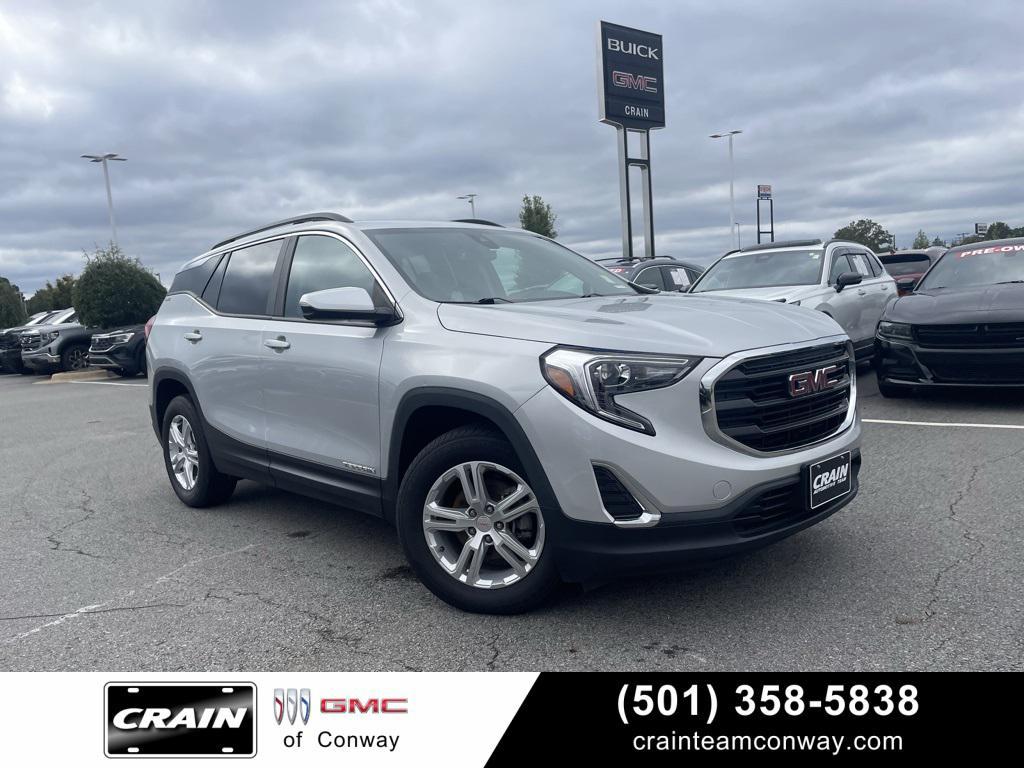 used 2021 GMC Terrain car, priced at $17,072