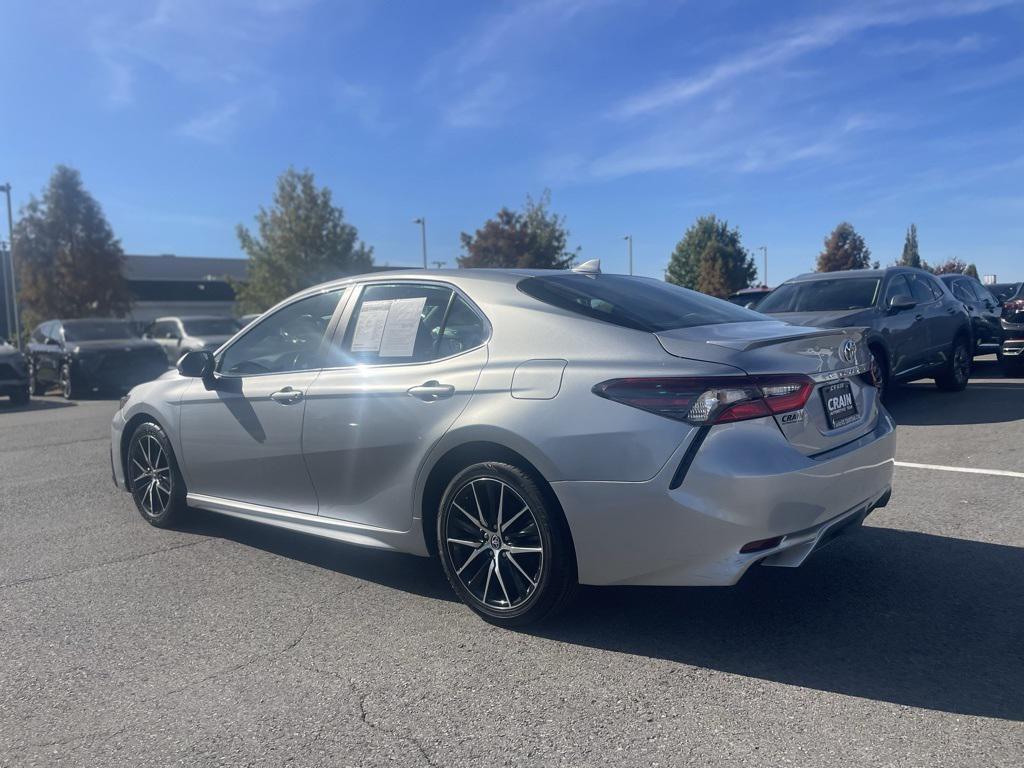 used 2021 Toyota Camry car, priced at $17,947