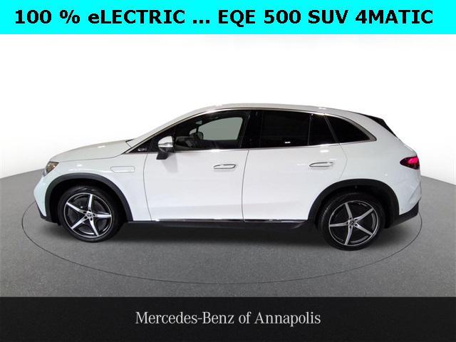 used 2023 Mercedes-Benz EQE 500 car, priced at $46,250