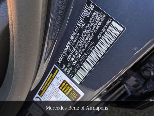 new 2026 Mercedes-Benz C-Class car, priced at $58,345