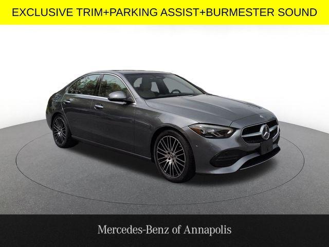 used 2022 Mercedes-Benz C-Class car, priced at $35,000