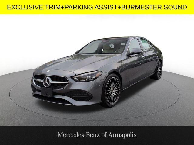 used 2022 Mercedes-Benz C-Class car, priced at $35,000