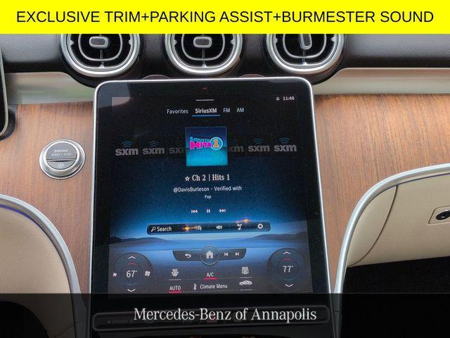 used 2022 Mercedes-Benz C-Class car, priced at $35,000