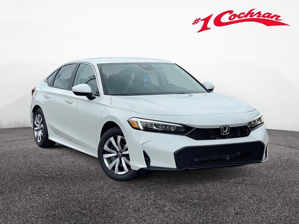 new 2026 Honda Civic car, priced at $25,491