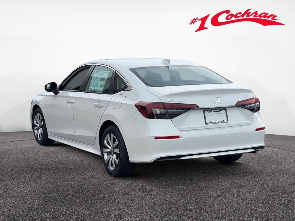 new 2026 Honda Civic car, priced at $25,491