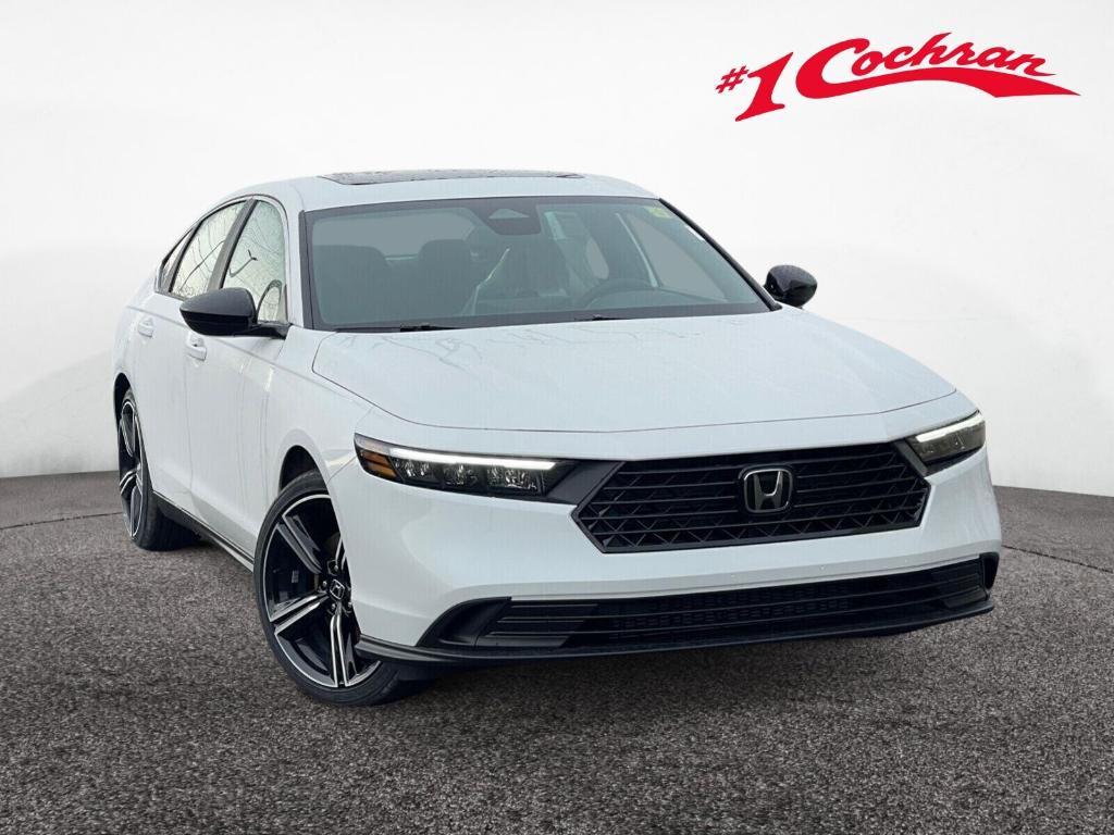 new 2025 Honda Accord Hybrid car, priced at $33,800