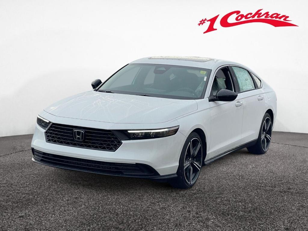 new 2025 Honda Accord Hybrid car, priced at $33,800