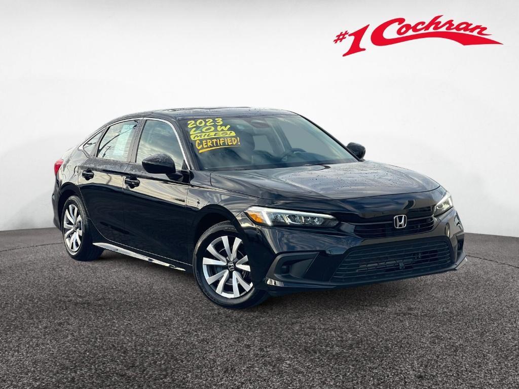 used 2023 Honda Civic car, priced at $22,000