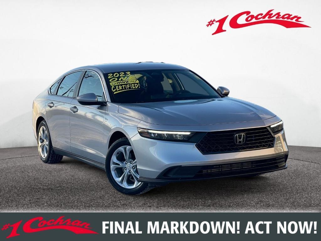 used 2023 Honda Accord car, priced at $22,500