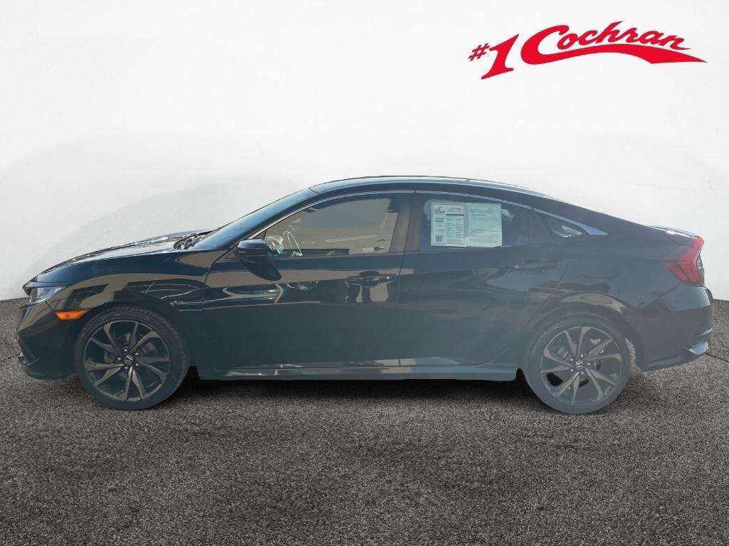 used 2020 Honda Civic car, priced at $20,500