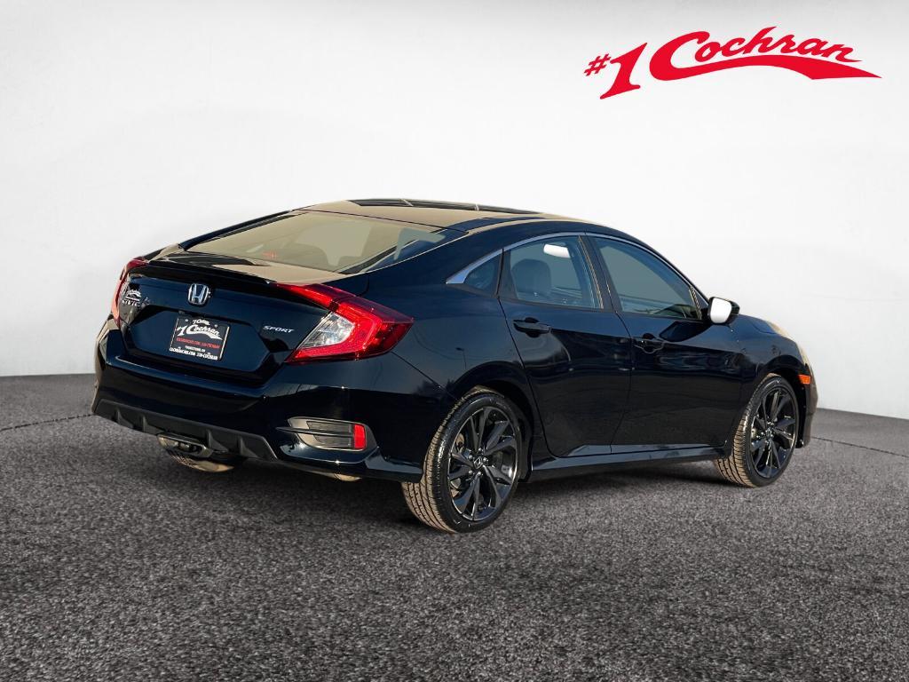 used 2020 Honda Civic car, priced at $20,500