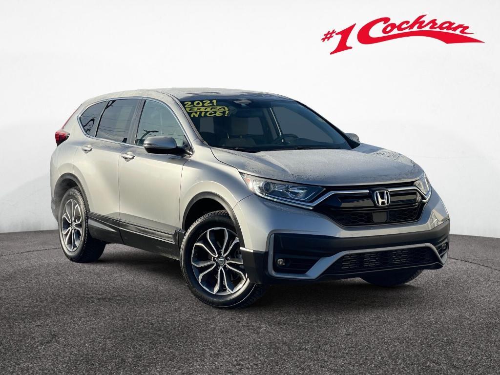 used 2021 Honda CR-V car, priced at $22,500