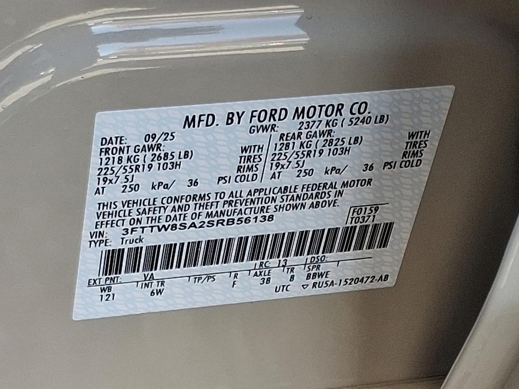 new 2025 Ford Maverick car, priced at $41,870