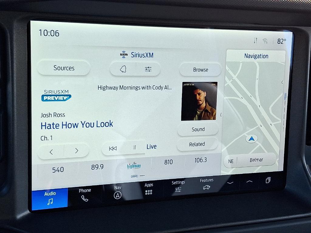 new 2025 Ford Bronco car, priced at $55,570