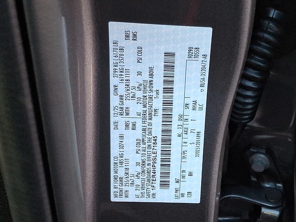 new 2025 Ford Ranger car, priced at $47,120