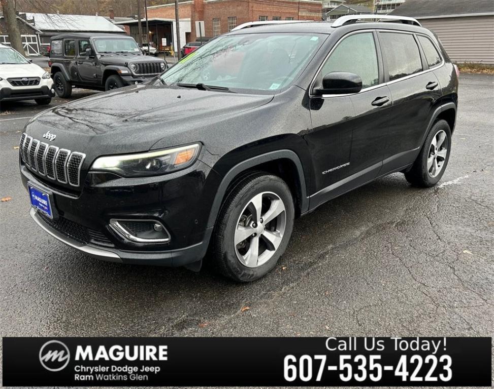 used 2021 Jeep Cherokee car, priced at $18,999